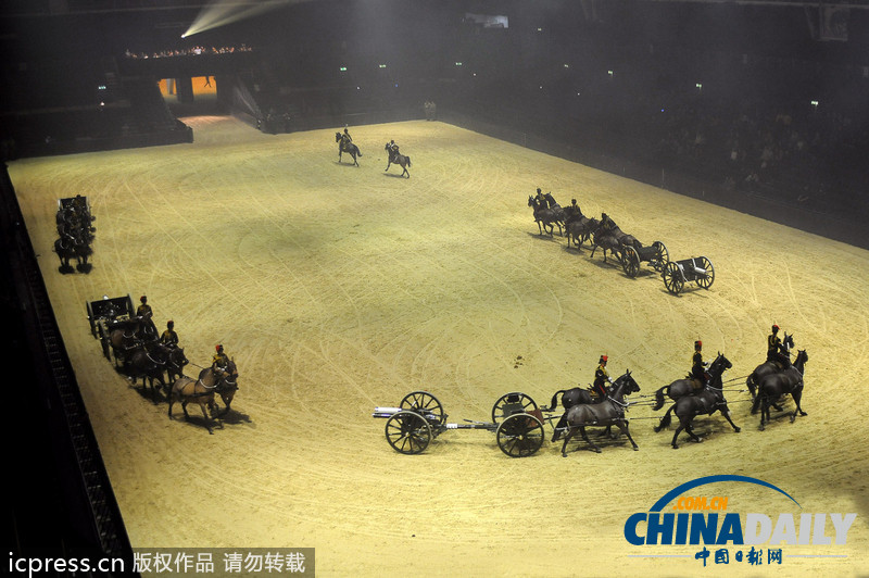 2013屆英國軍事錦標賽 士兵們各顯獨門絕技