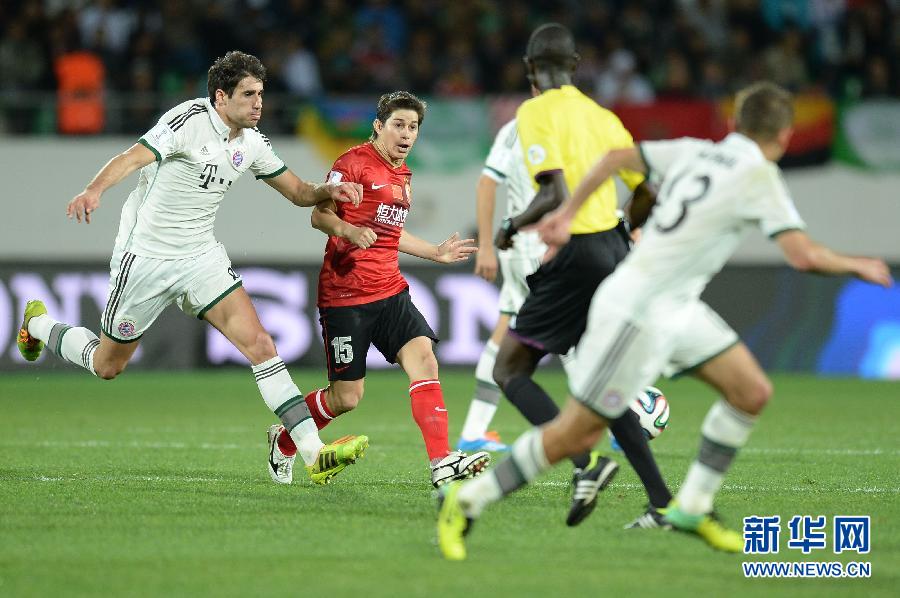 世俱杯：廣州恒大0:3負(fù)于拜仁慕尼黑