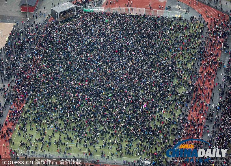 1.6萬人占領瑞典街道 抗議納粹以及種族歧視