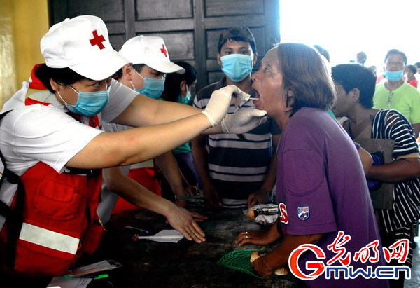 中國紅十字國際救援隊赴菲救災故事(3)
