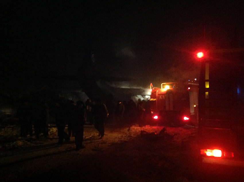 俄羅斯一運輸機墜毀 機上9人全部遇難