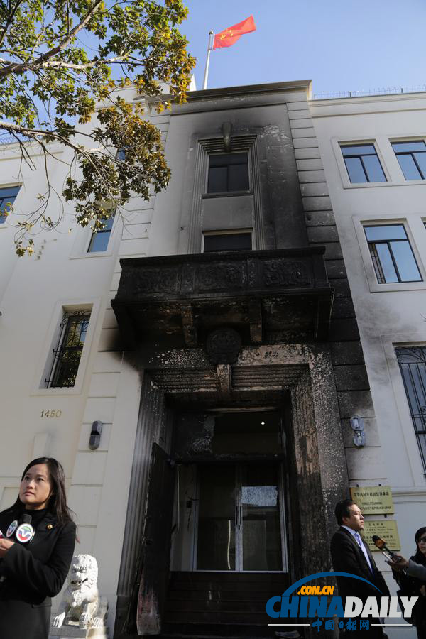 中國駐舊金山總領事館縱火犯為中國籍男性 持有美綠卡