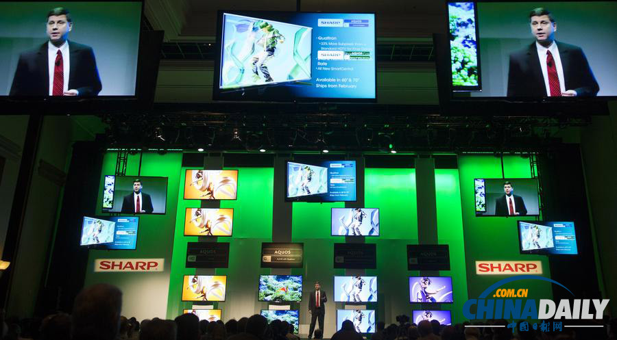 3D攝像頭、超高清曲面電視 國際消費電子展新品迭出