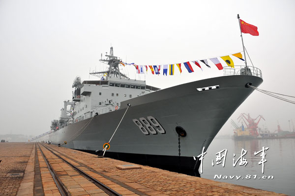 【盤點】中國海軍一年入列的17艘軍艦