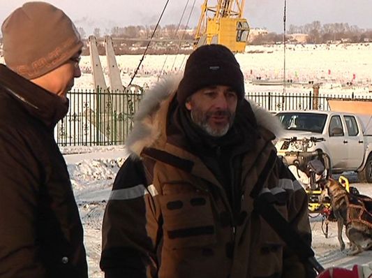 慶祝中法建交50周年 法國導演狗拉雪橇探險之旅開啟