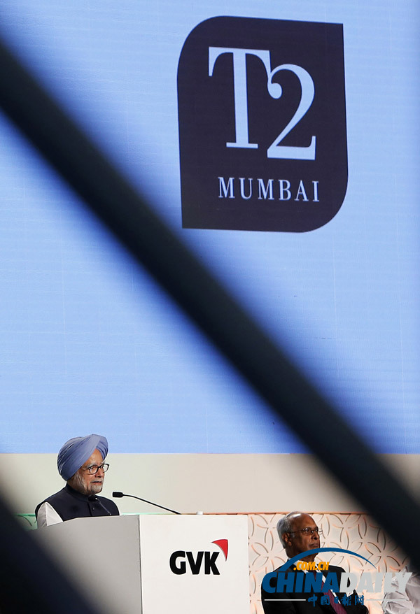 印度孟買機場新建2號航站樓落成 近44萬平方米