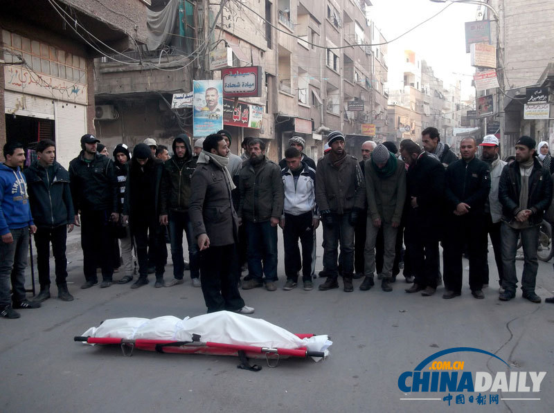 敘利亞禁止運食物進入巴勒斯坦難民營 十余人餓死