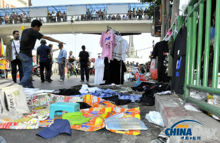 泰國反政府示威據點遭炸彈襲擊 至少28人受傷