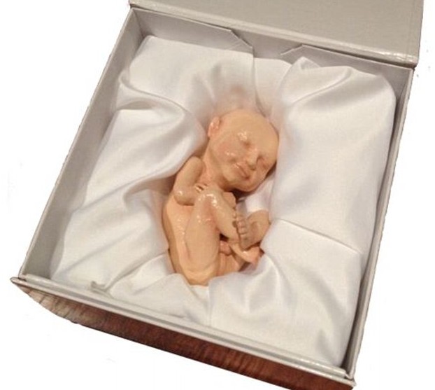 3D打印帶你見未出生胎兒!體位表情皮膚性別皆可見