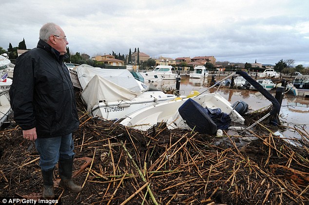 法國南部暴雨引發洪災 2人死亡數千人受影響