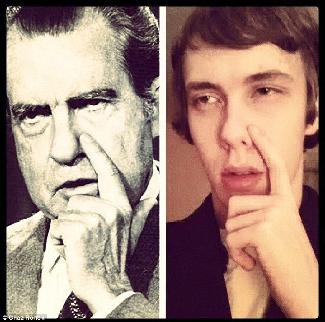 美國一高中生PK歷任總統 表情模仿惟妙惟肖