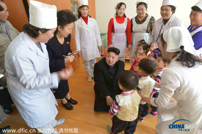 金正恩視察育兒院和愛(ài)育院 稱(chēng)孩子是“國(guó)家的王”