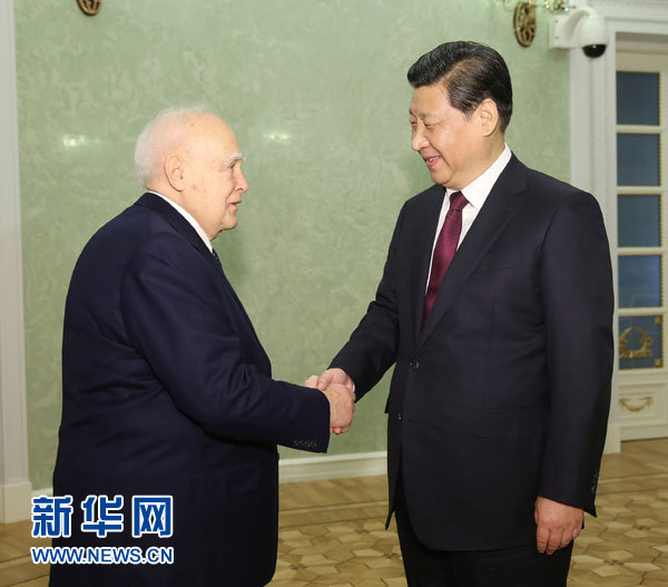 習(xí)近平會見希臘總統(tǒng)帕普利亞斯