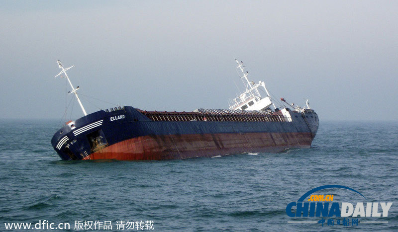 保加利亞黑海海域一貨輪沉沒 11名船員均成功獲救