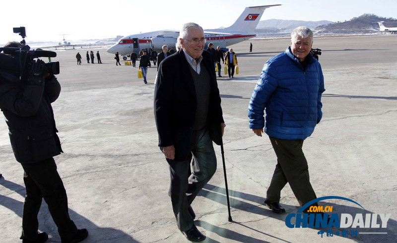 前美國(guó)駐韓大使率團(tuán)抵朝訪問 朝媒未透露其目的