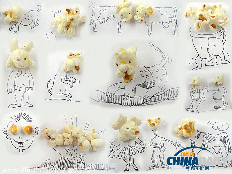 巴西藝術家趣味鉛筆畫栩栩如生