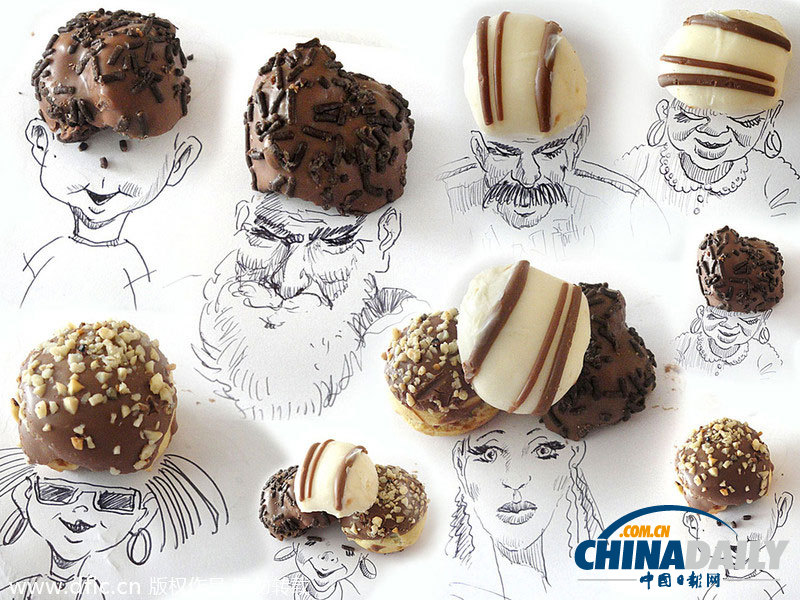 巴西藝術家趣味鉛筆畫栩栩如生