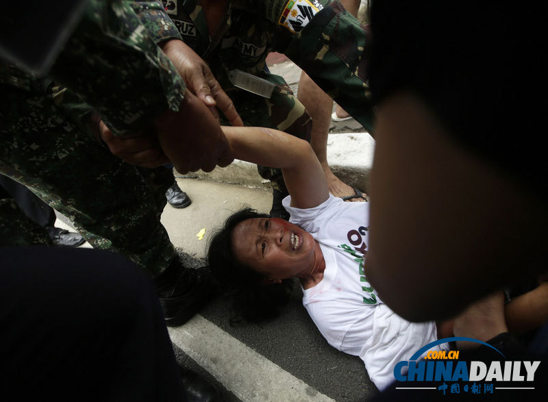 菲律賓農民潛總統府示威 要求阿基諾兌現土改承諾