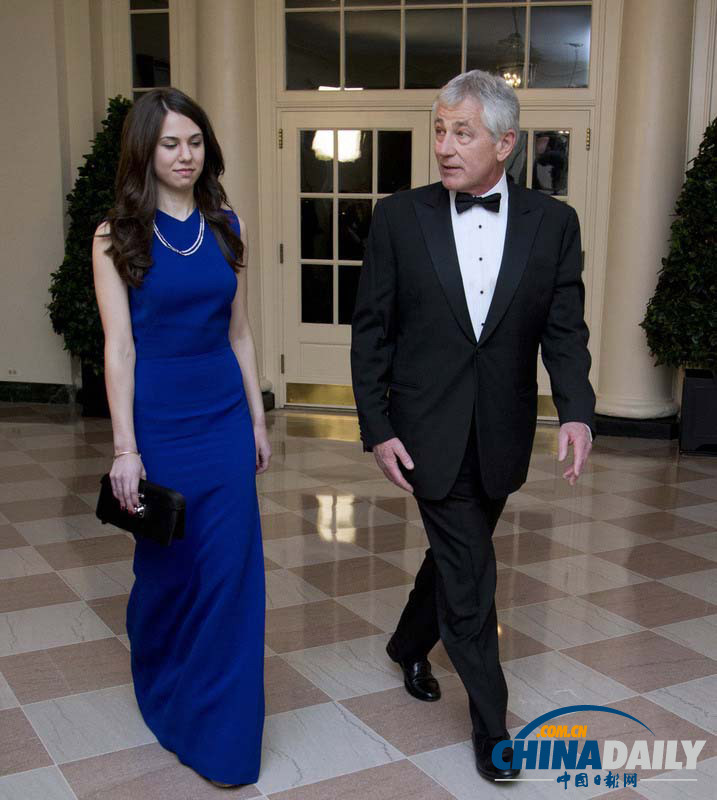 奧巴馬舉辦國宴招待奧朗德 眾多名流齊聚一堂