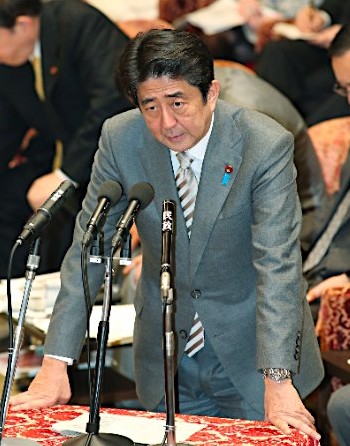 安倍稱不在乎每天被媒體罵作人間垃圾