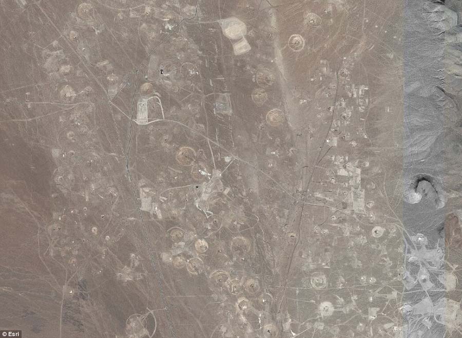 互動地圖曝光美國核武測試地點 彈坑累累似月球表面