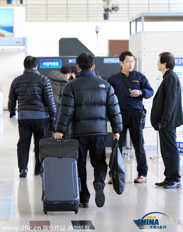 韓“先遣部隊”赴朝 為離散家屬團聚活動做準備