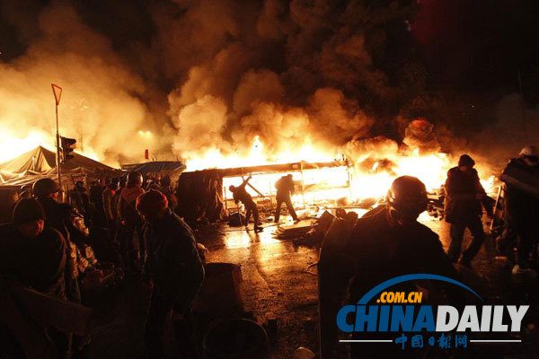 烏克蘭總統(tǒng)稱已經(jīng)與反對派就“休戰(zhàn)”達(dá)成一致