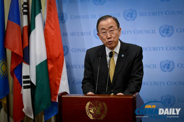 中非共和國危機迅速惡化 潘基文提出六點行動建議