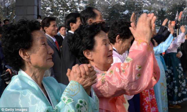 韓朝離散家屬團聚活動結束 難舍之情溢于言表