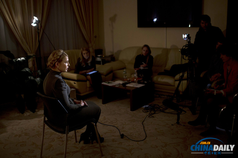 季莫申科接受采訪：國際應采取更有力手段阻止俄羅斯