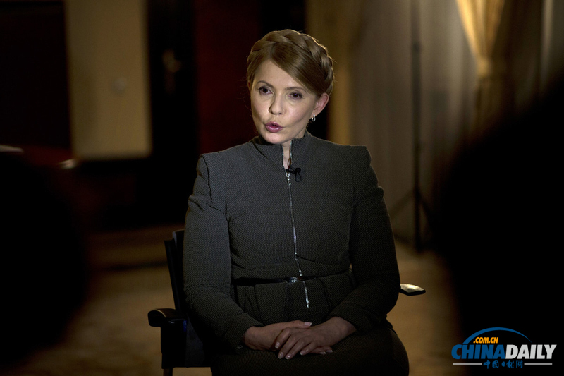 季莫申科接受采訪：國際應采取更有力手段阻止俄羅斯