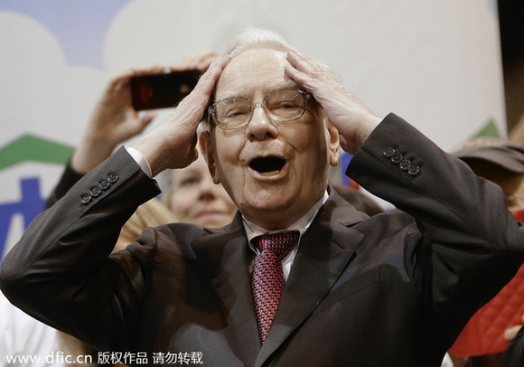 巴菲特2014股東大會“賣萌”