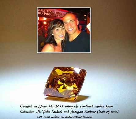 頭發和骨灰結合變成鉆石，讓愛不磨滅