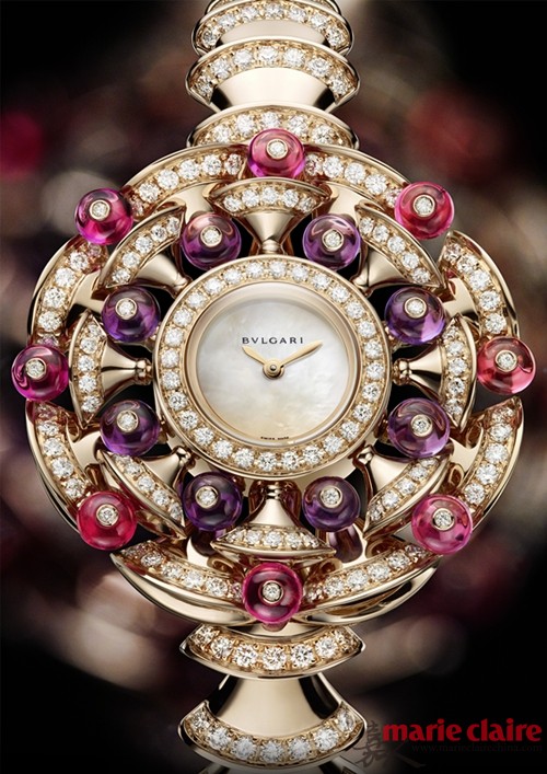 寶格麗DIVA高級珠寶腕表 演繹華彩藝術畫卷