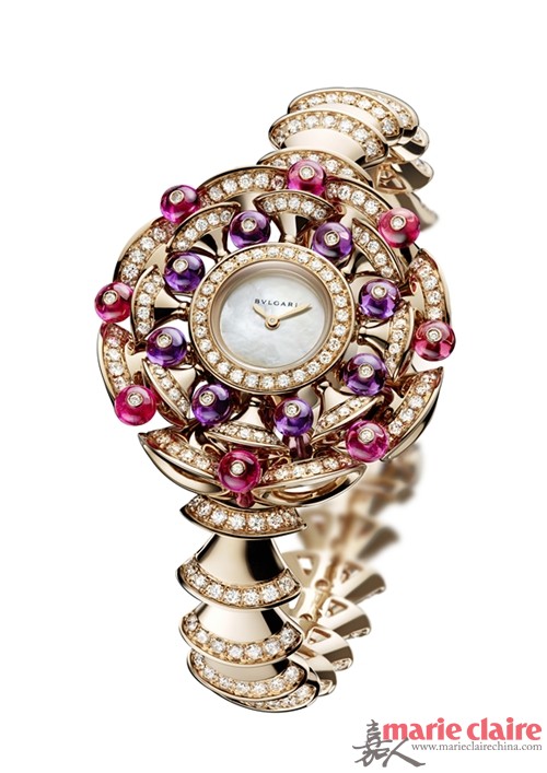 寶格麗DIVA高級珠寶腕表 演繹華彩藝術畫卷
