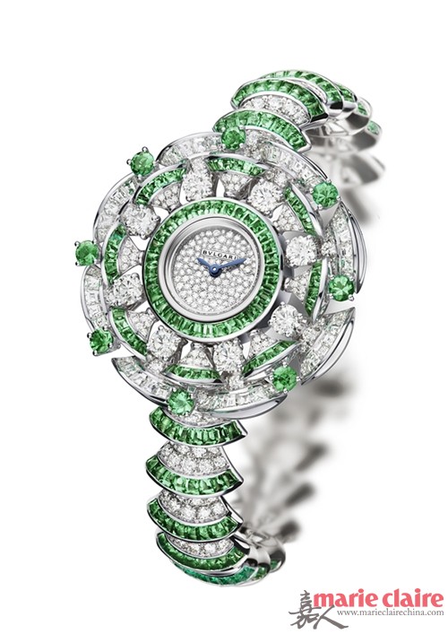 寶格麗DIVA高級珠寶腕表 演繹華彩藝術畫卷