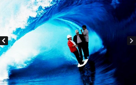 菲律賓官員視察災區圖片系PS合成 引網友抨擊