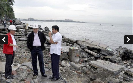 菲律賓官員視察災區圖片系PS合成 引網友抨擊