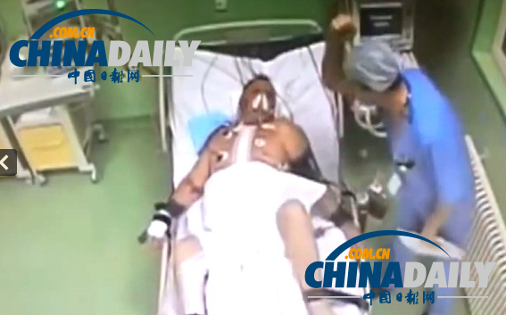網上盛傳俄病人遭醫生毆打視頻 涉案者稱被惡語激怒