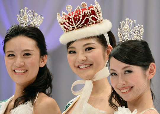 日本小姐選美結果出爐 網友調侃成“丑女大逆襲”