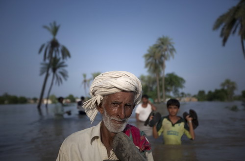 Struggling for live through destructive floods in Pakistan