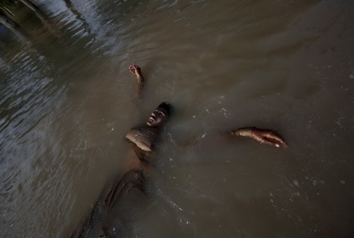 Struggling for live through destructive floods in Pakistan