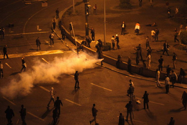 Anti-government protest escalates in Egypt