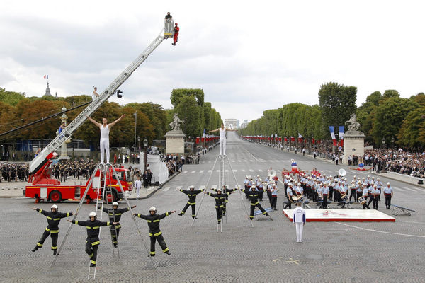 France marks Bastille Day with military parade