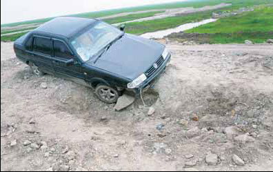 Couple detained after woman hit by car, buried