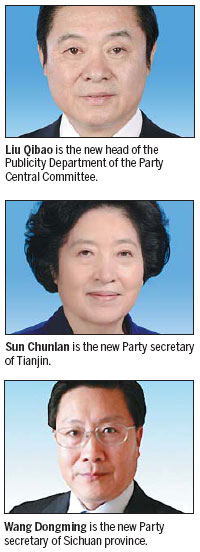 Reshuffling at the top continues