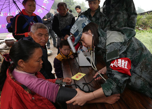 Mental health workers provide vital comfort