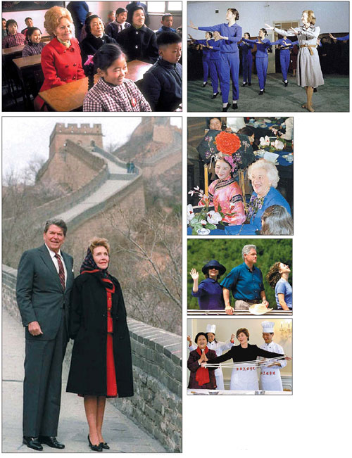 Michelle Obama starts landmark trip