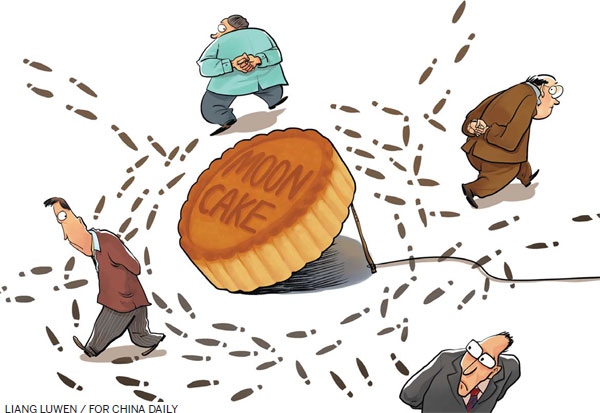 Mooncake sales wane
