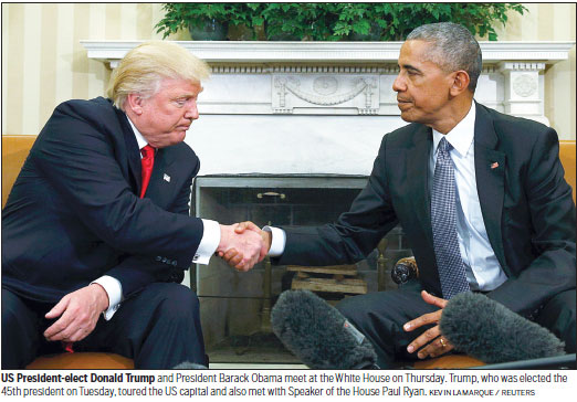 Trump takes DC victory lap